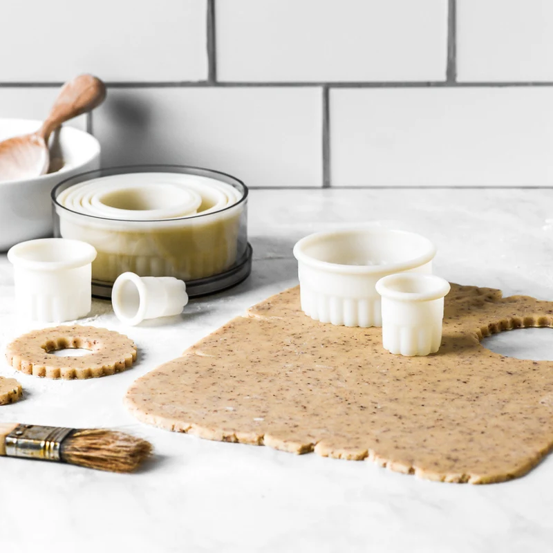 Set de 9 cortadores para galletas De Buyer