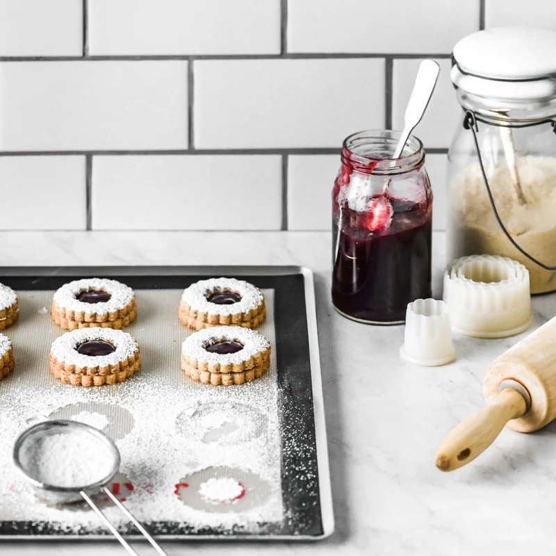 Set de 9 cortadores para galletas De Buyer