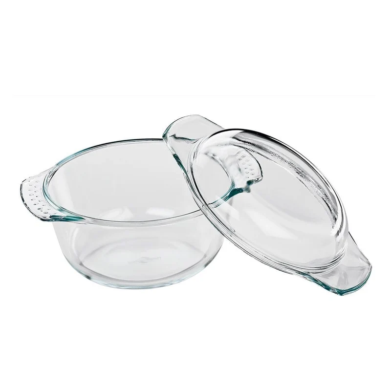 Bol de cristal con tapa Küchenprofi