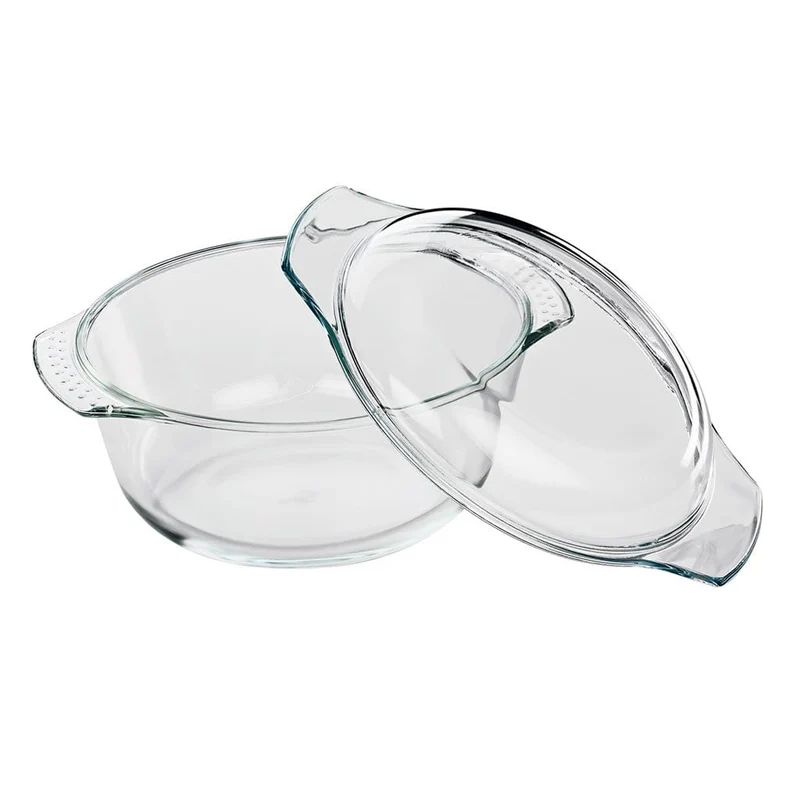 Bol de cristal con tapa Küchenprofi