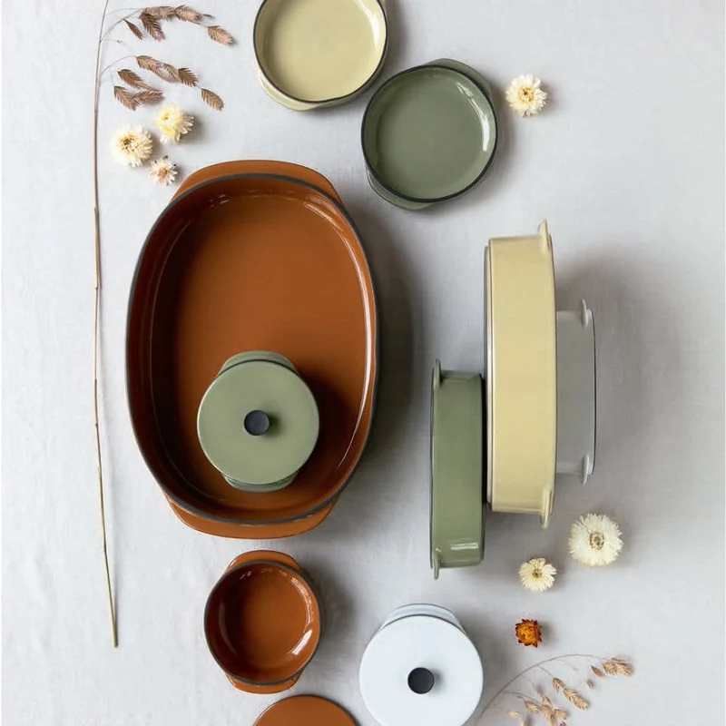 Bandeja de horno de porcelana francesa Caractère Revol