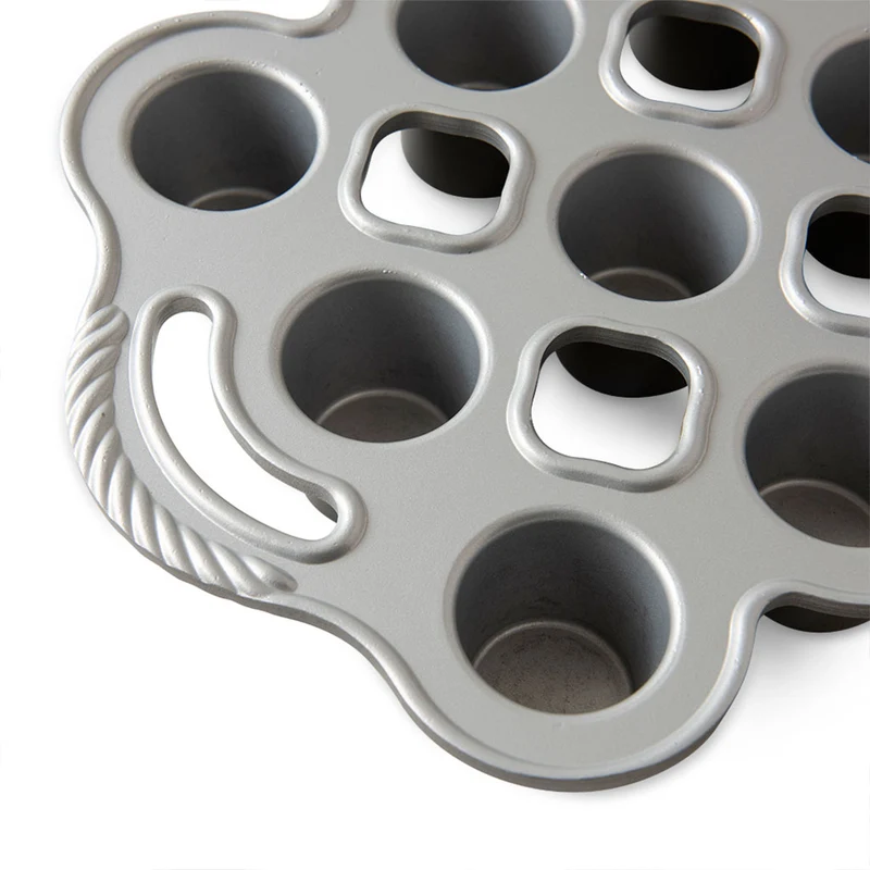 Molde de aluminio colado para popovers Nordic Ware