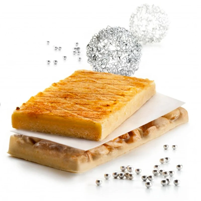 Set de 2 moldes para hacer turrón liso y rombos Ibili
