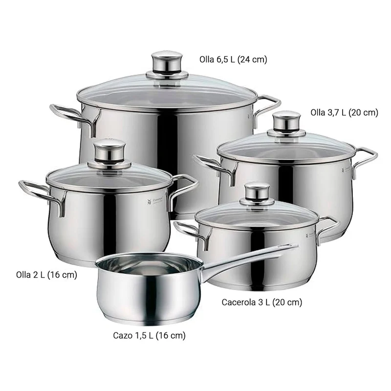 Batería de cocina WMF Diadem Plus