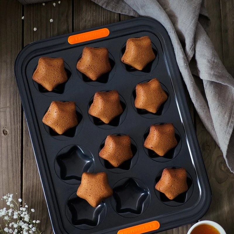 Molde antiadherente estrellas Le Creuset