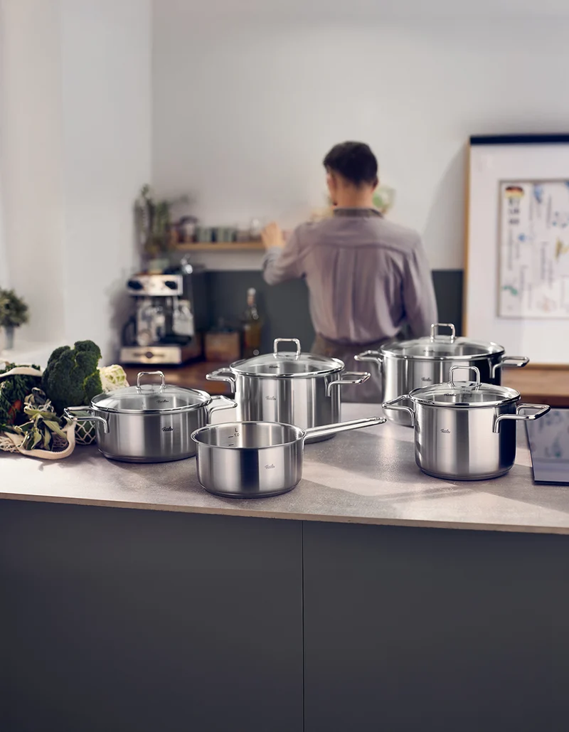 Fissler SatiTherm 5-tlg. Topf-Set mit Glasdeckel