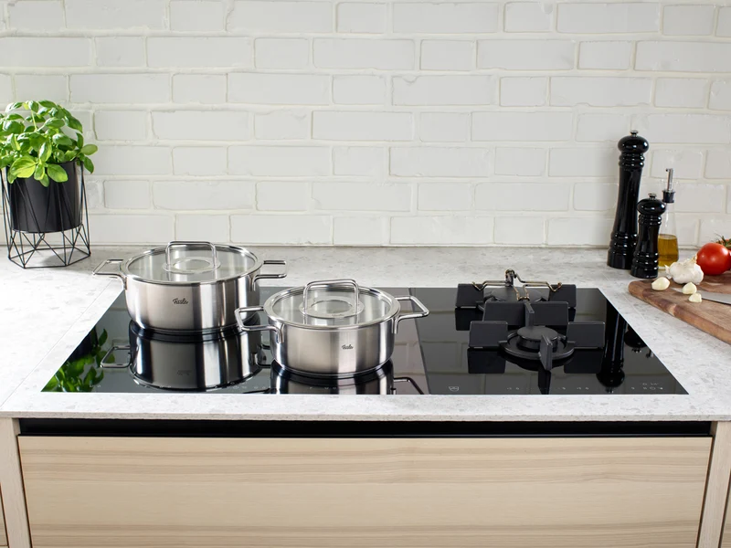 Fissler Pure Collection® 4-tlg. Topf-Set mit Glasdeckel