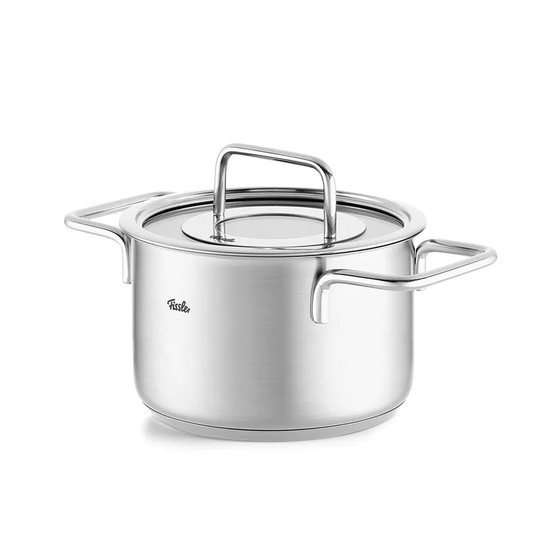 Fissler Pure Collection® 4-tlg. Topf-Set mit Glasdeckel