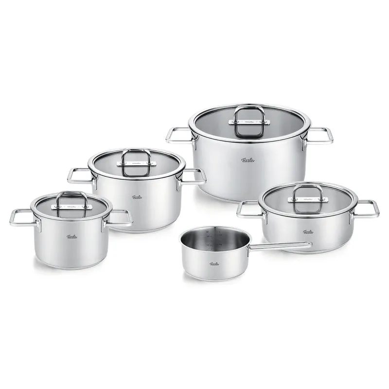 Viseo® Pro 5-tlg. Topf-Set mit Glasdeckel