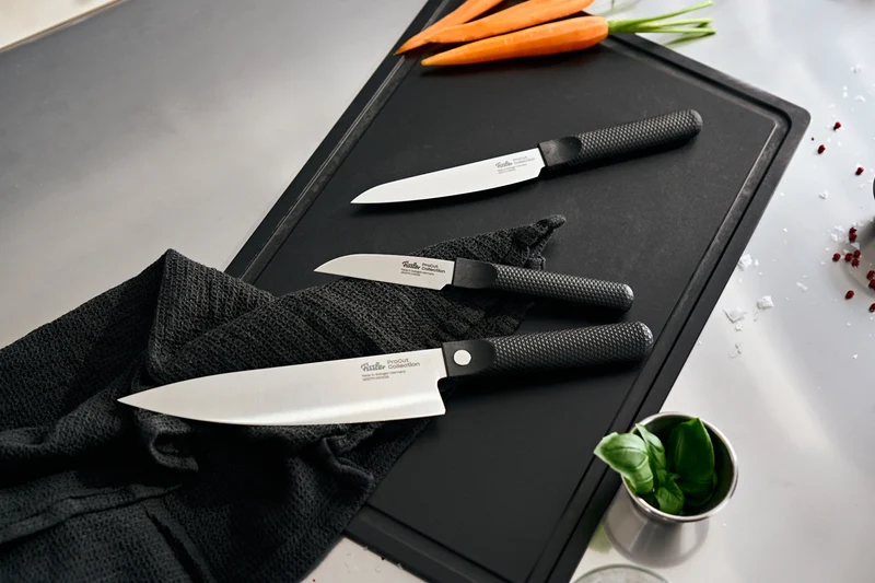 Fissler ProCut 3-tlg. Set aus Gemüsemesser, Universalmesser und Kochmesser