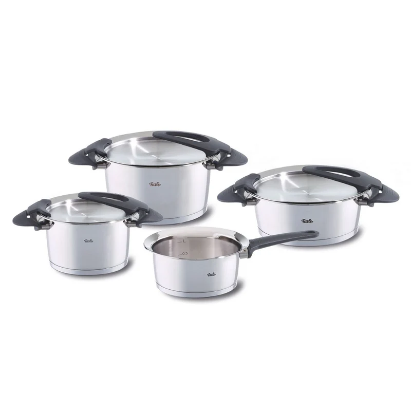 Intensa® 4-tlg. Topf-Set mit Metalldeckel