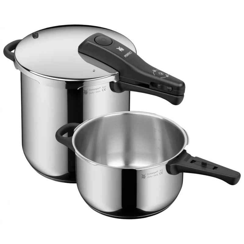 Conjunto olla rápida WMF Perfect 8,5+4,5L