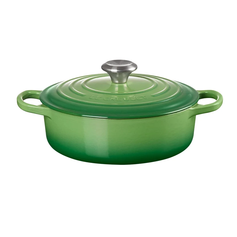 Cocotte redonda baja Signature Le Creuset