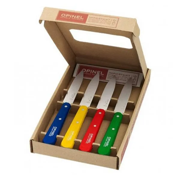 Conjunto 4 cuchillos nº112 Opinel