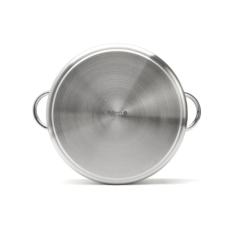 Olla baja de acero inoxidable Prim Appety de De Buyer
