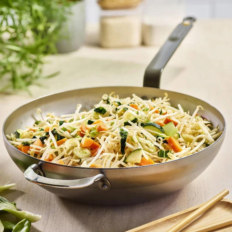 Wok de hierro mineral B De Buyer
