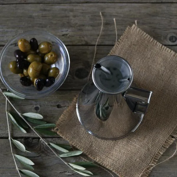 Aceitera antigoteo de acero inoxidable ILSA