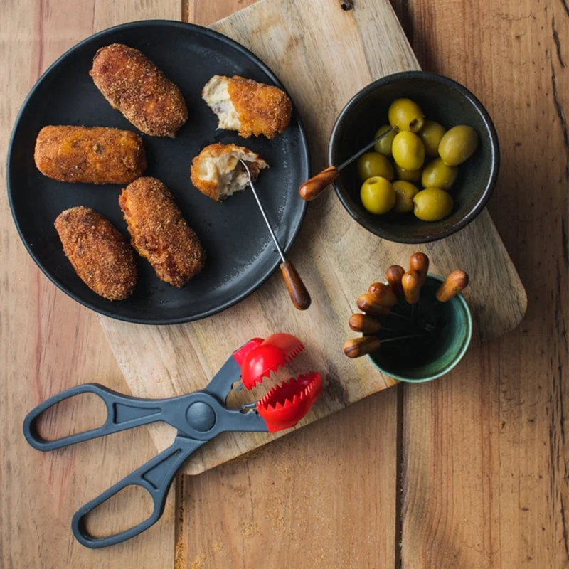 Pinzas para croquetas y albóndigas La Croquetera
