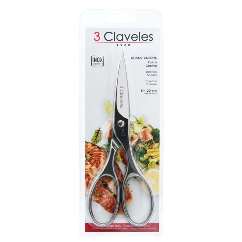 Tijera de cocina Grand Cuisine 3 Claveles