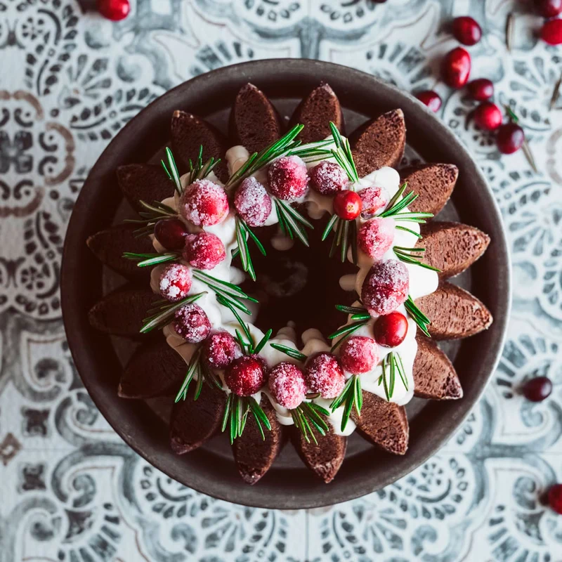 Molde de aluminio Lotus Bundt Nordic Ware
