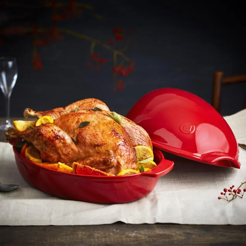 Horno cerámico para asar pollo o pavo Emile Henry