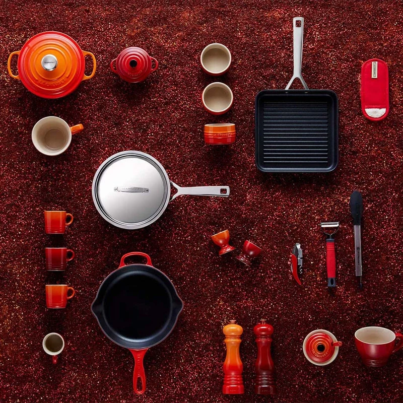 Funda protectora para sartenes skillet Le Creuset