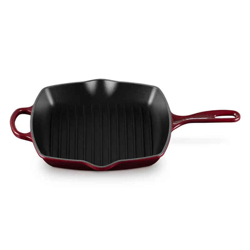 Sartén skillet grill cuadrada Le Creuset