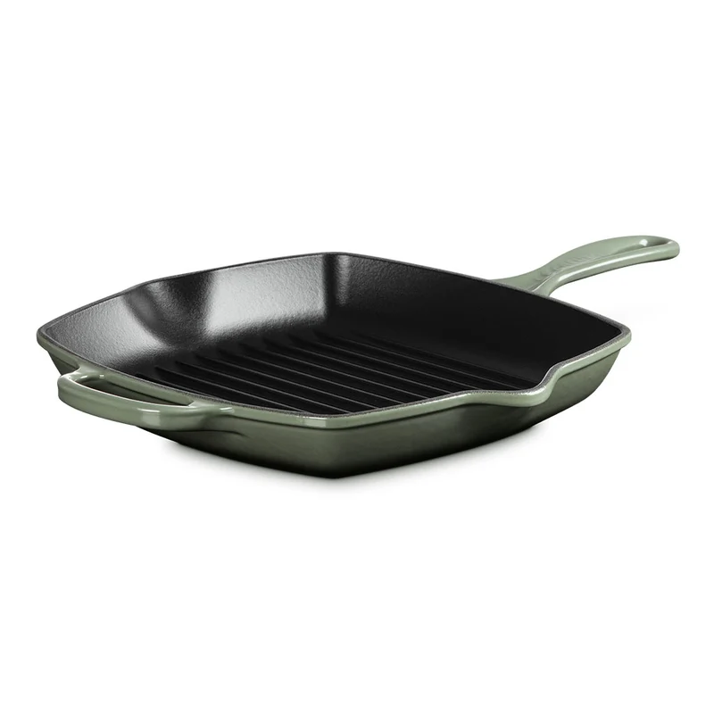 Sartén skillet grill cuadrada Le Creuset