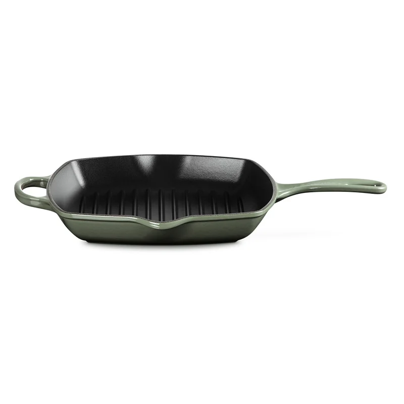 Sartén skillet grill cuadrada Le Creuset