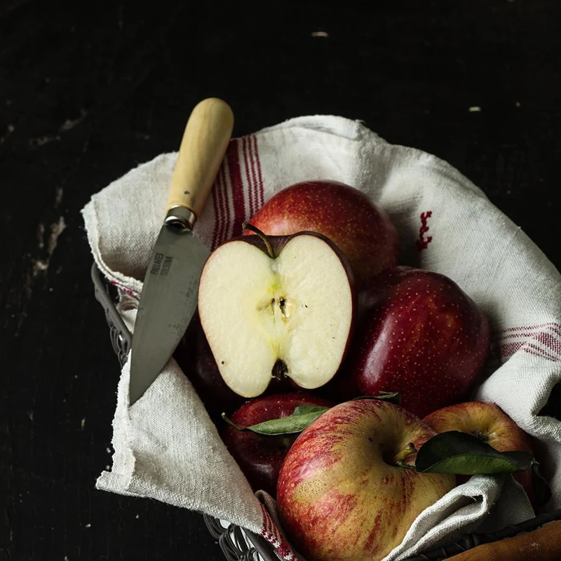 Cuchillo de cocina Pallarès de acero carbono con mango de boj