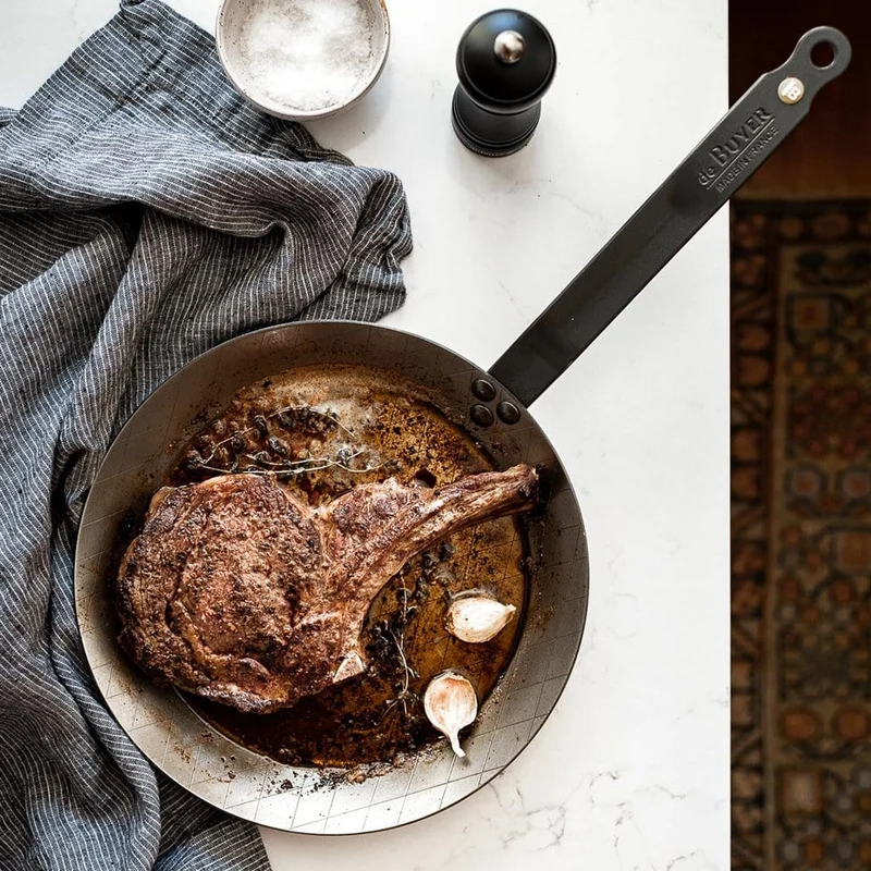 Sartén tradicional Steak hierro Mineral B De Buyer