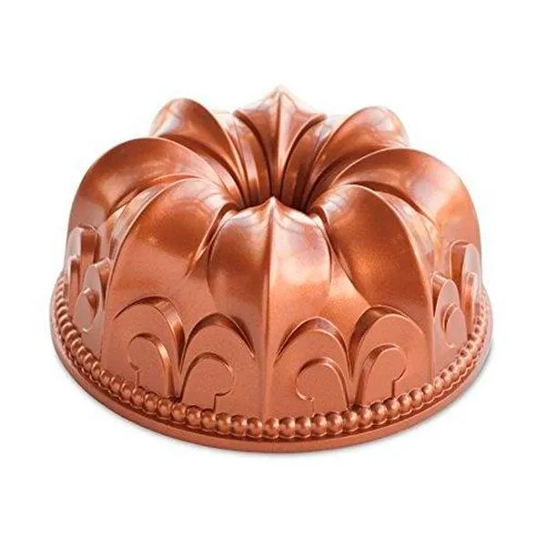 Molde aluminio Flor de Lis Bundt Nordic Ware