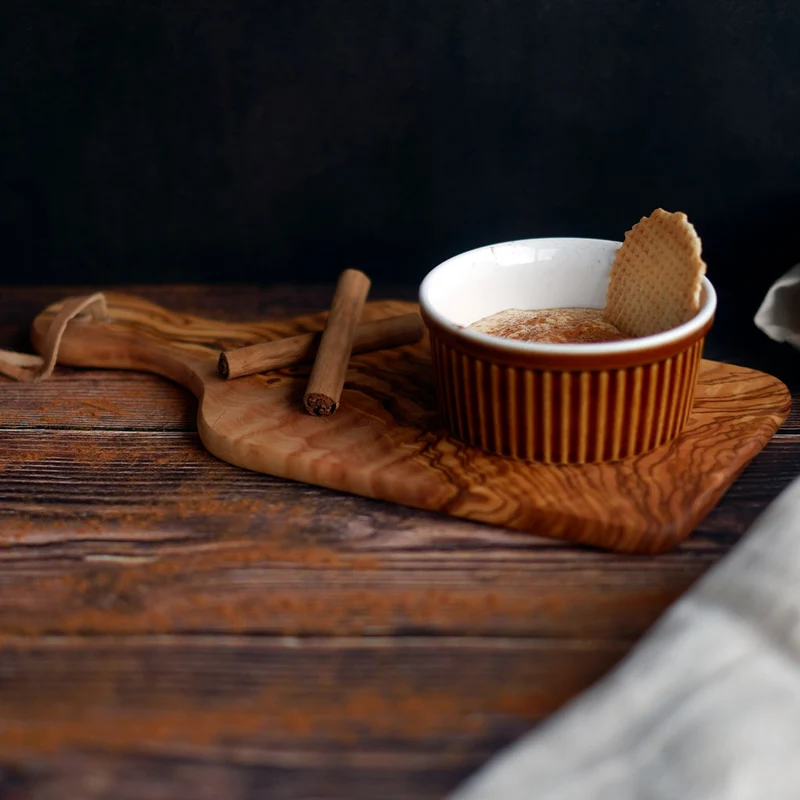 Tabla de cortar de madera de olivo Bérard