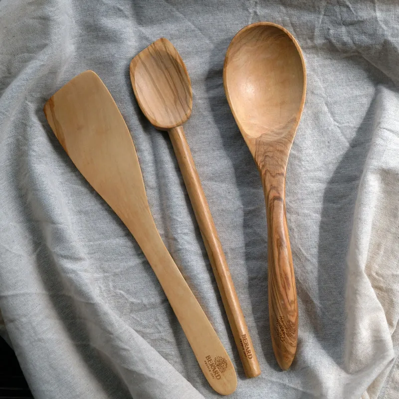 Espátula de madera de olivo Bérard