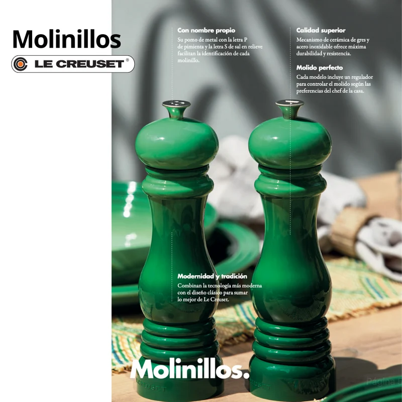 Molinillo de sal o pimienta Le Creuset