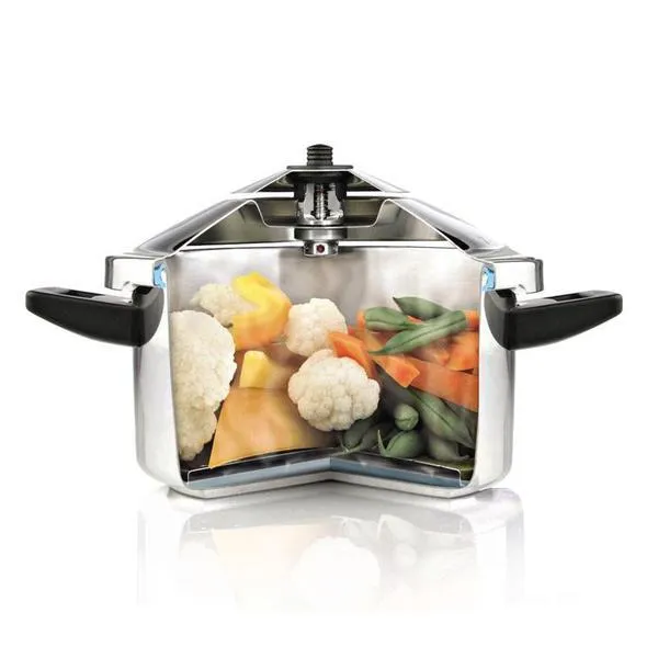 Olla a presión Kuhn Rikon Duromatic Inox (24cm de diámetro)
