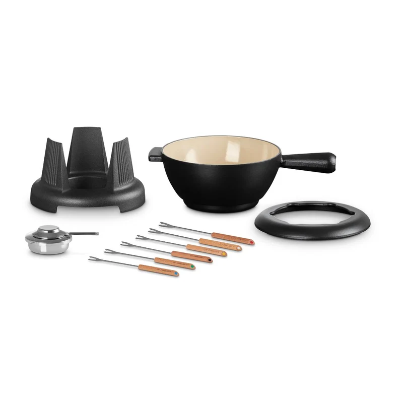Set de Fondue Savoyarde y Bourguignon Le Creuset