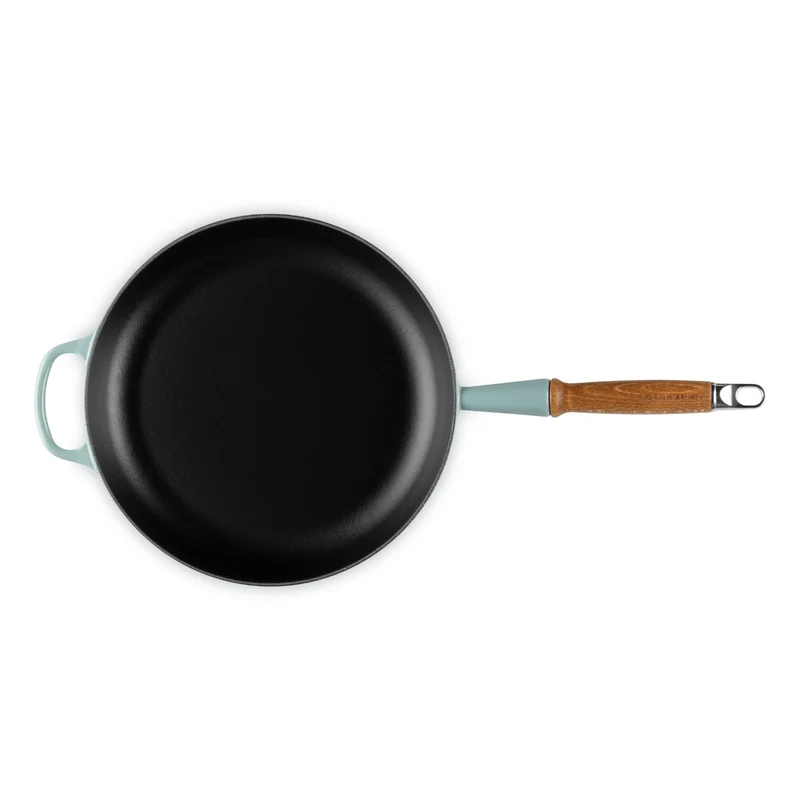 Sartén de hierro con mango de madera Le Creuset