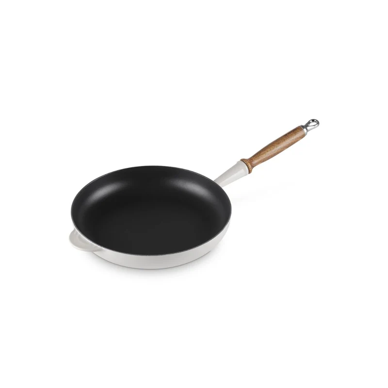Sartén de hierro con mango de madera Le Creuset