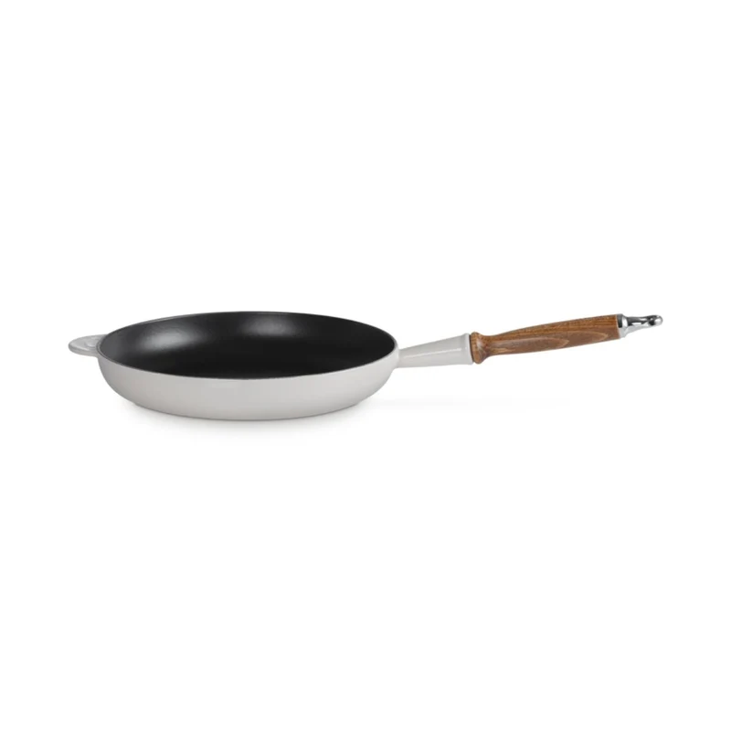 Sartén de hierro con mango de madera Le Creuset