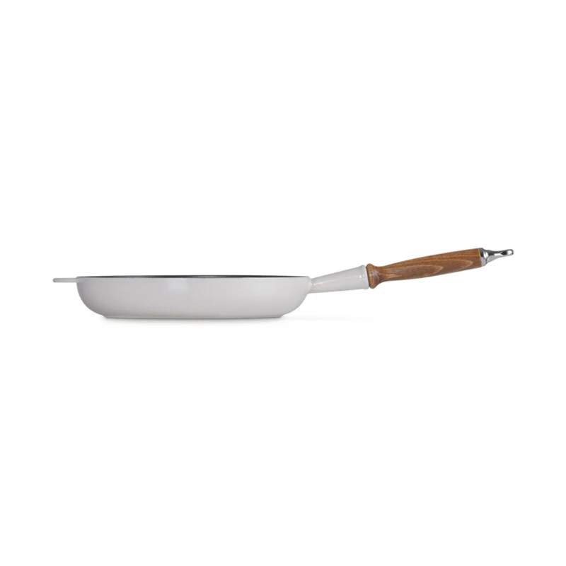 Sartén de hierro con mango de madera Le Creuset
