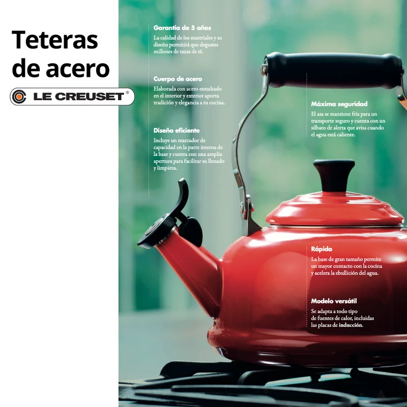 Tetera Demi Le Creuset 1,1l