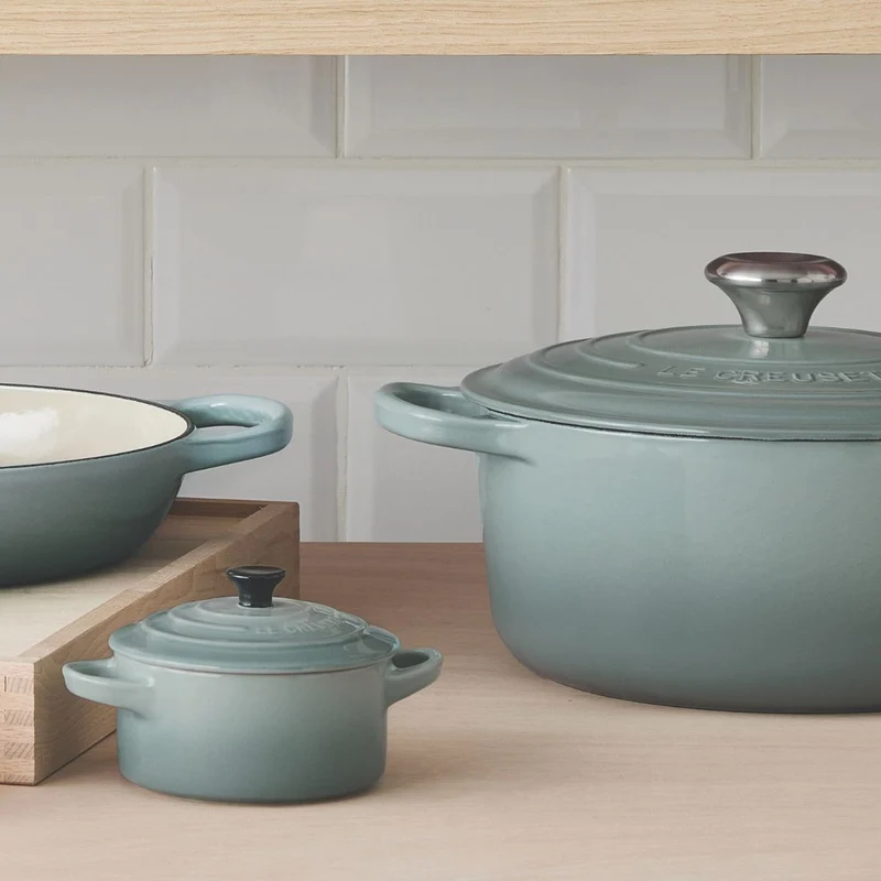 Mini-cocottes cerámicas Le Creuset
