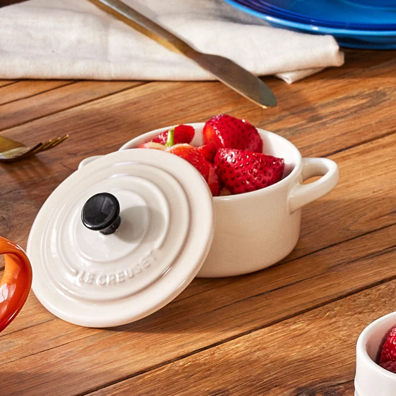 Mini-cocottes cerámicas Le Creuset