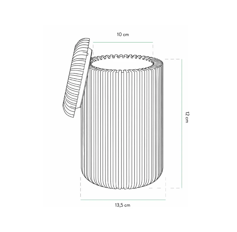 Contenitore Piccolo 12 Cm