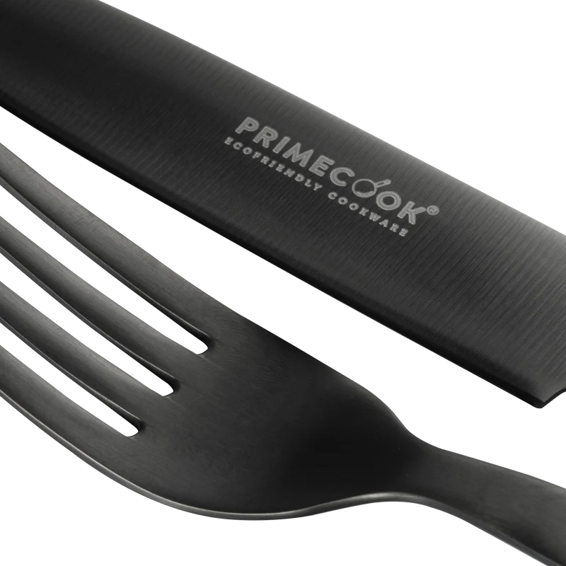 Set forchetta e coltello affilato 13 cm