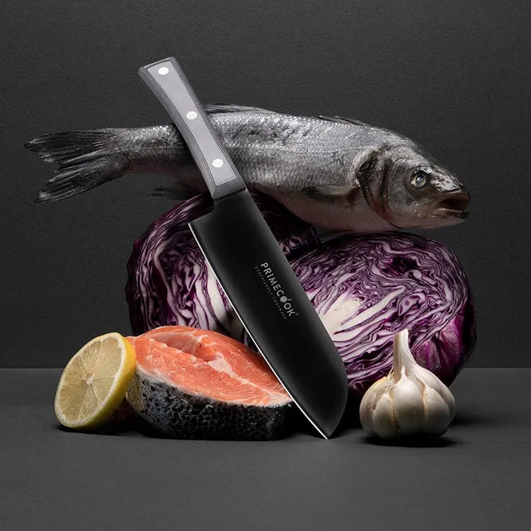 Coltello professionale Santoku 18 cm