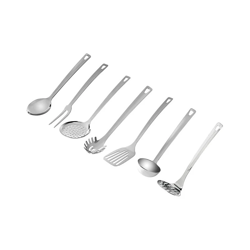 Sfiziosa Batteria Pentole Con Accessori In Acciaio Inox - Set 24 Pz