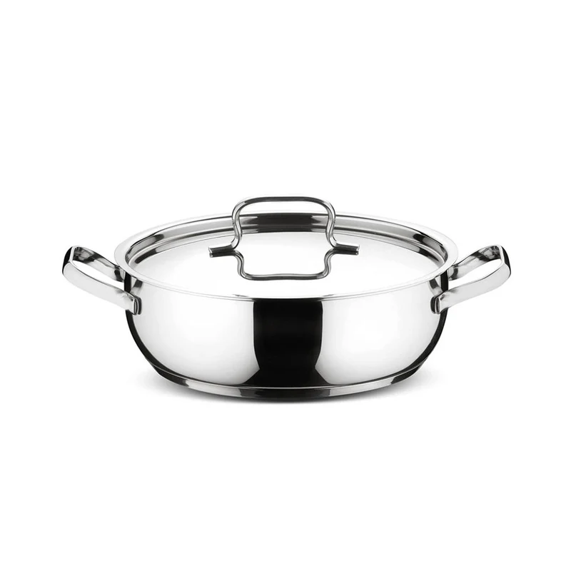 Sfiziosa Batteria Pentole Con Accessori In Acciaio Inox - Set 24 Pz