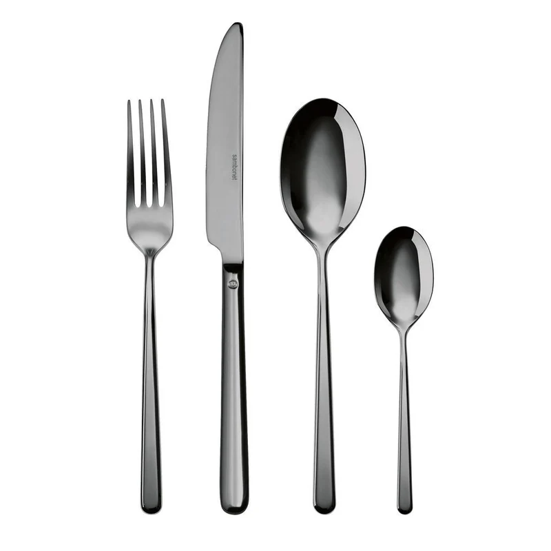 Linear Servizio Posate In Acciaio Inox 18/10 - Set 24 Pz